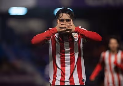 El Athletic renueva a Ibai Sanz, 'pichichi' del filial, hasta 2029